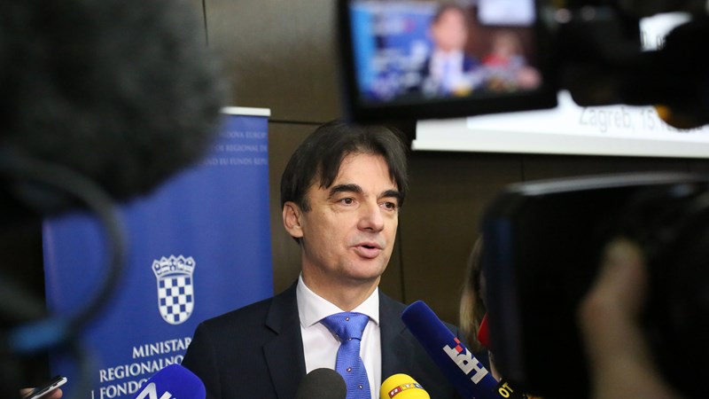 Potpredsjednik Grčić: Za godinu dana vrijednost sufinanciranih projekata između 10 i 11 milijardi kuna